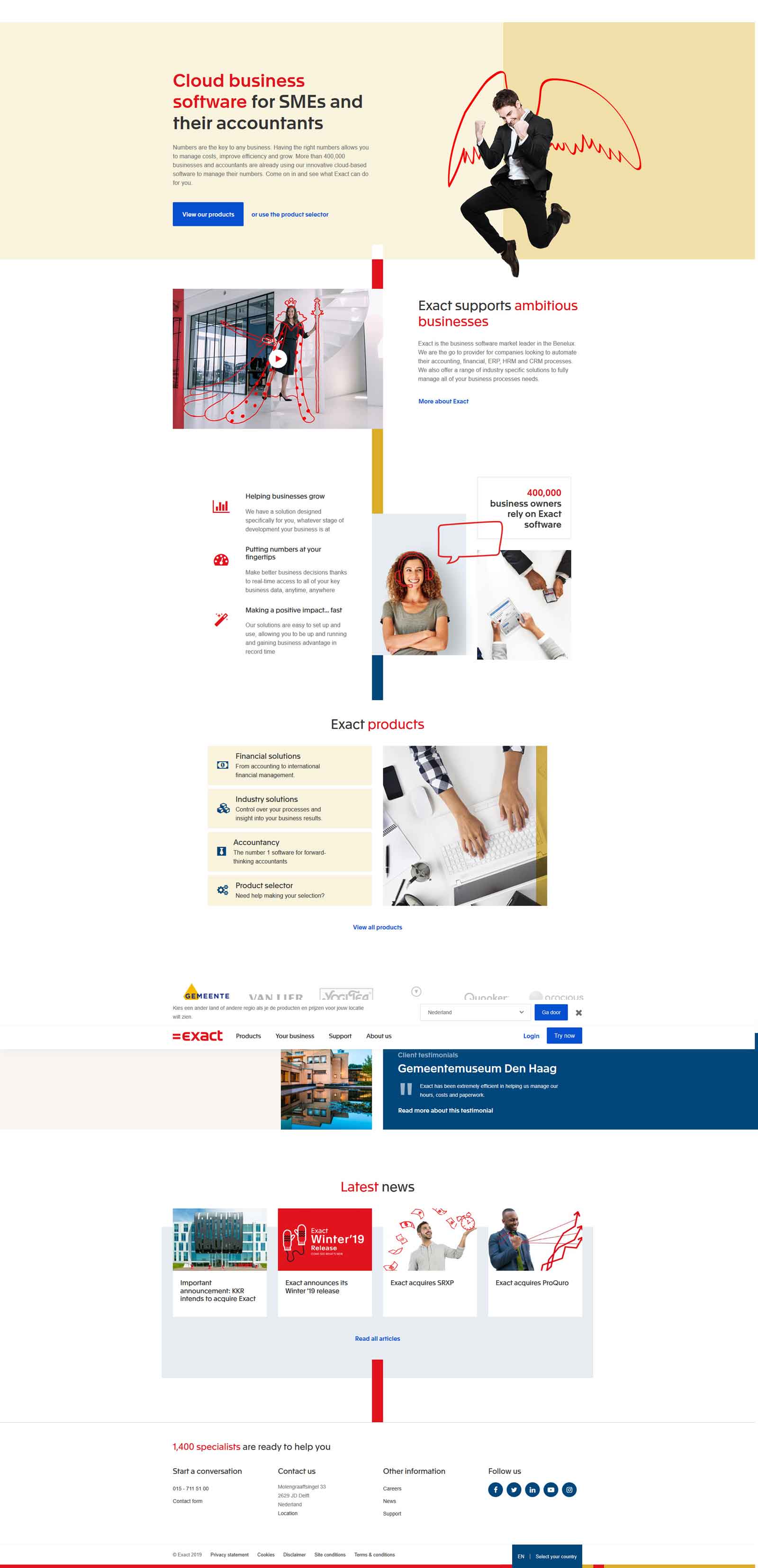 Exact page